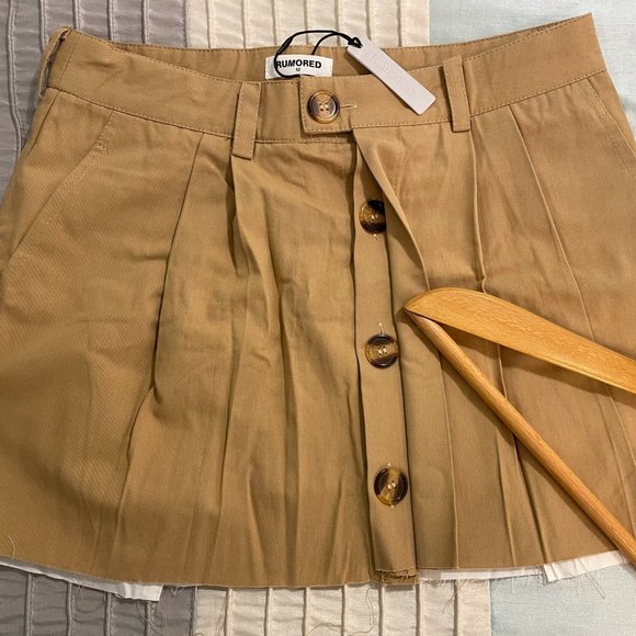 Pleated Mini Skirt - Picture 2 of 5